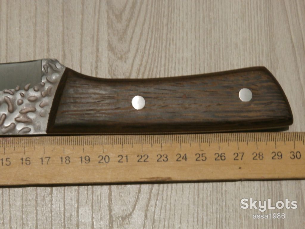 Кухоний ніж Sonmelony Knife 30см для нарізки м'яса,риби,овочів в чехлі з екошкіри - фото фото фото 8