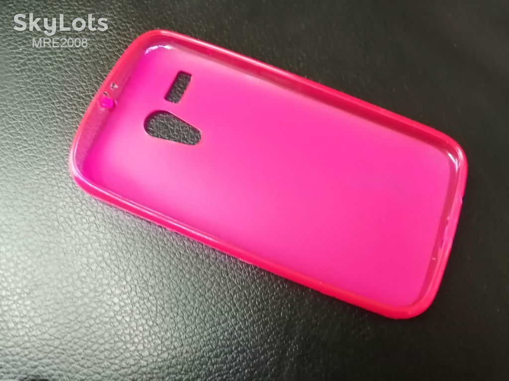 Чехол силиконовый для Motorola Moto G XT1028 pink - фото фото фото 2