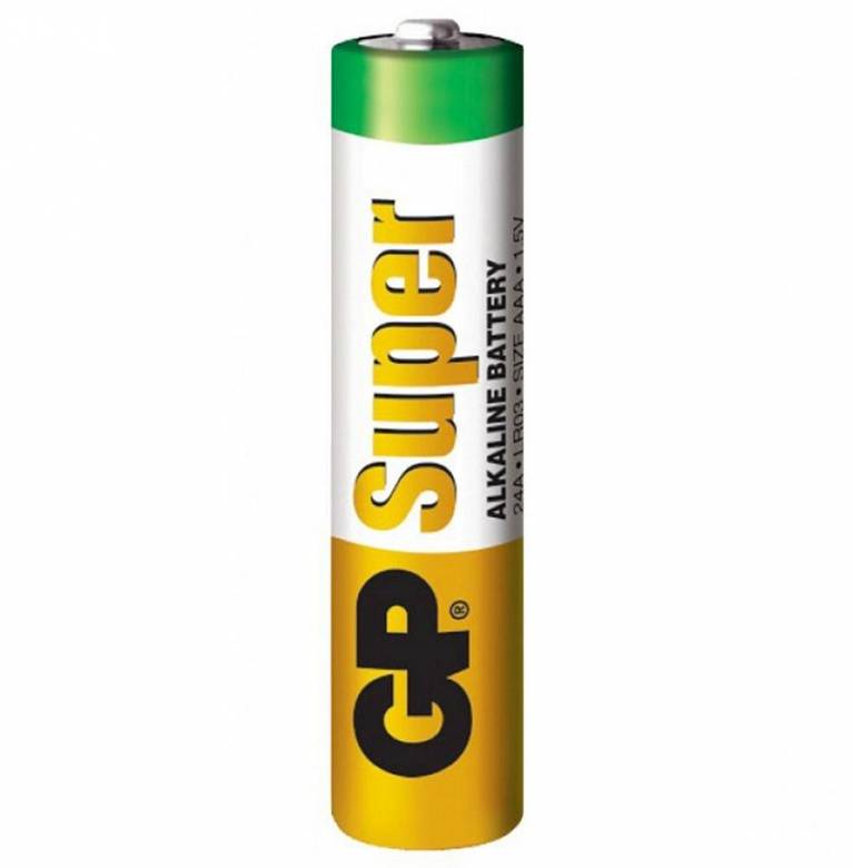 Батарейка Gp aaa Lr03 Super Alkaline 24a 1.5v, Green - фото фото фото 0
