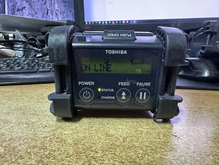 Мобильный принтер этикеток Toshiba B-EP2DL-GH30-QM-R № 261504500 - фото фото фото 1