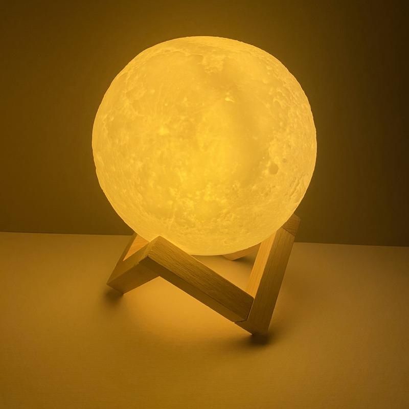 Ночник 3d аккумуляторный месяц ideen welt magic moon lamp - фото фото фото 1