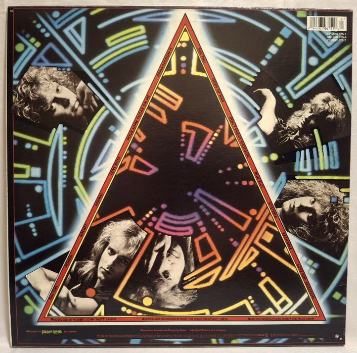Def Leppard - Hysteria - 1987.  (LP). 12. Vinyl. Пластинка. Canada. - фото фото фото 1