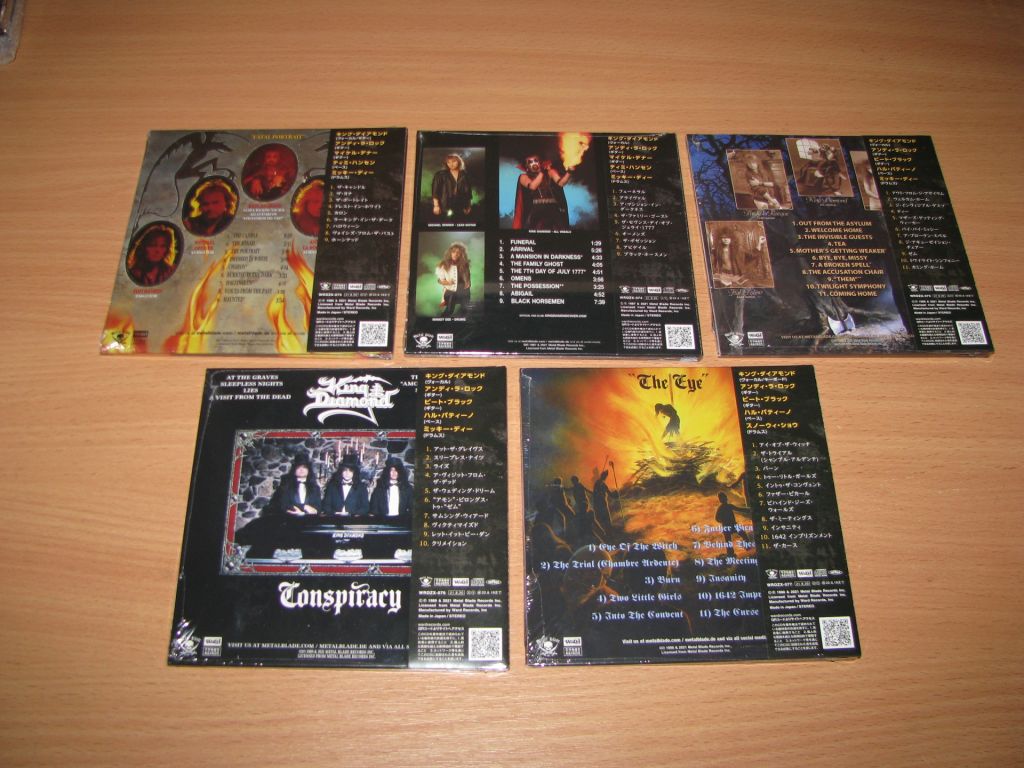 KING DIAMOND - 5CD    (2021 Japan) - фото фото фото 1