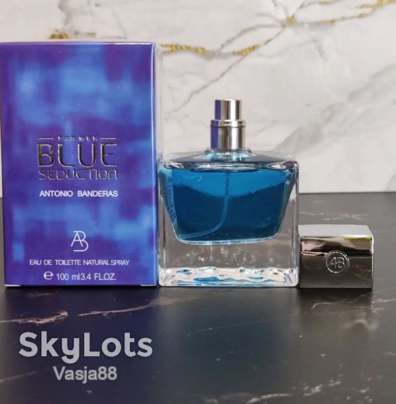Antonio Banderas Blue Seduction Чоловічі 100 мл БЕЗКОШТОВНА ДОСТАВКА НП - фото фото фото 0