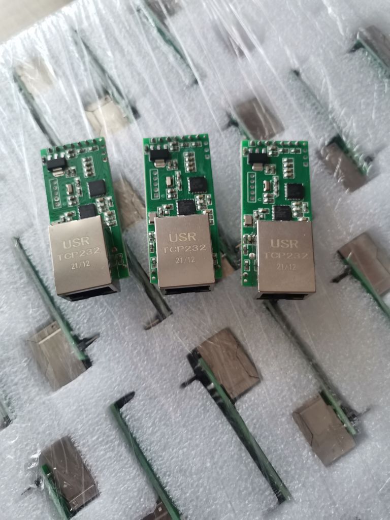 Модуль конвертера UART в Ethernet USR-TCP232-T2  - фото фото фото 2