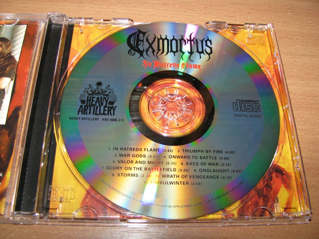 EXMORTUS - In Hatred's Flame  (2008 Heavy Artillery, 1st press,USA) - фото фото фото 2