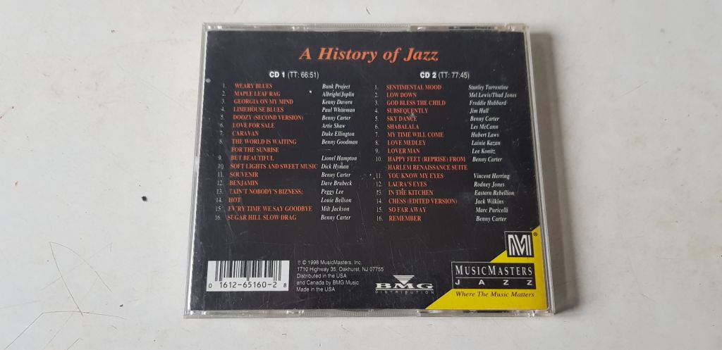 A History Of Jazz 2CD фірмовий - фото фото фото 1