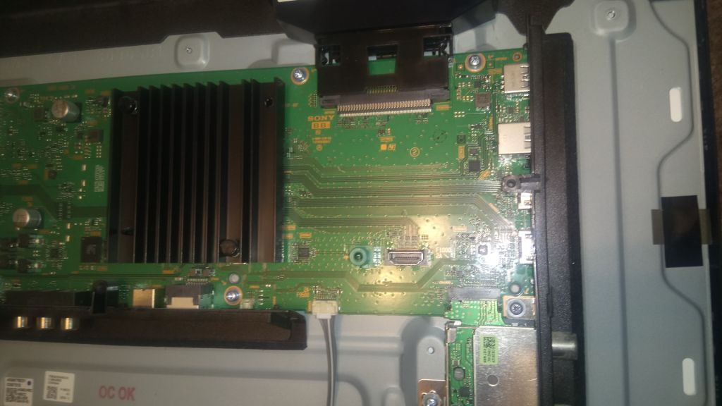 ПЛАТЫ MAIN 1-983-119-21 + Tuner C SONY KD 43XF7005 РАЗБОРКА - фото фото фото 8