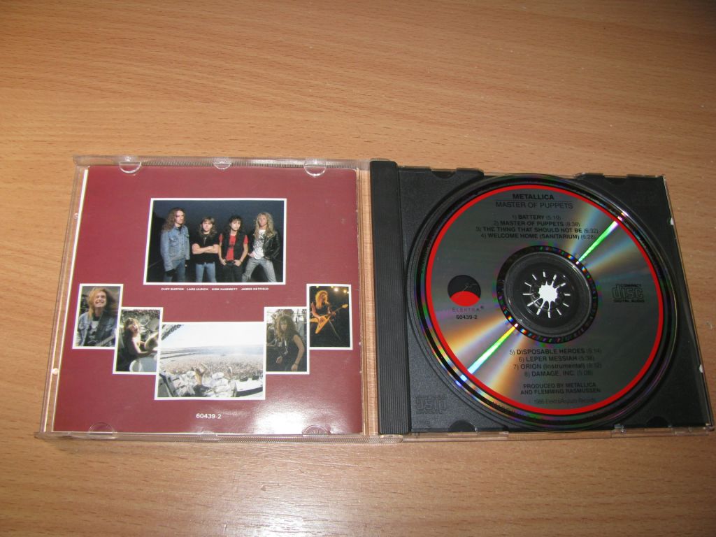 METALLICA - Master Of Puppets      (1986 Elektra/Asylum USA) - фото фото фото 1