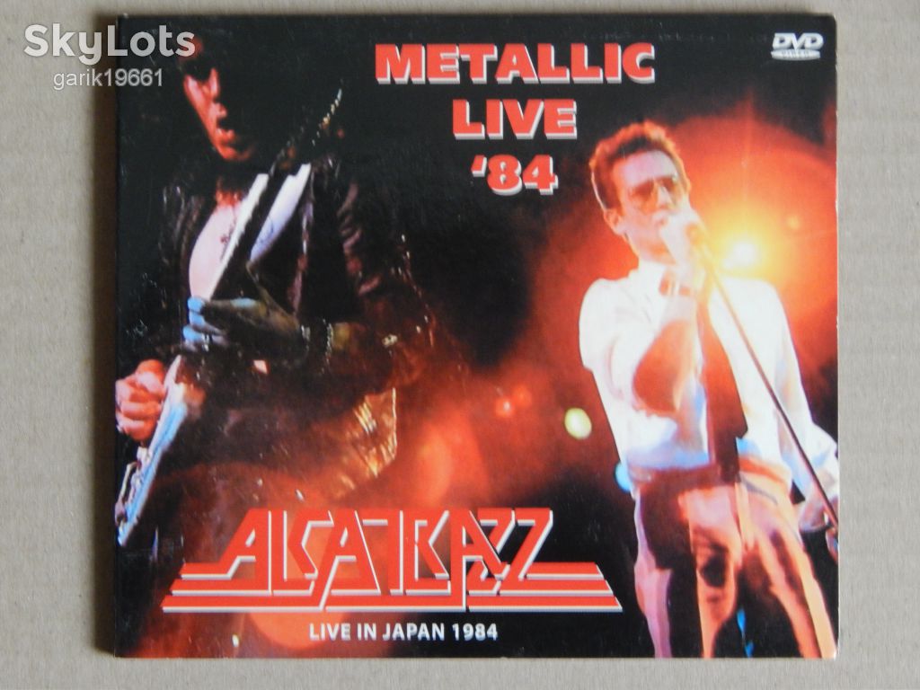 Alcatrazz ‎– Metallic Live '84 (DVD, Unofficial Release, Digipak) - фото фото фото 0