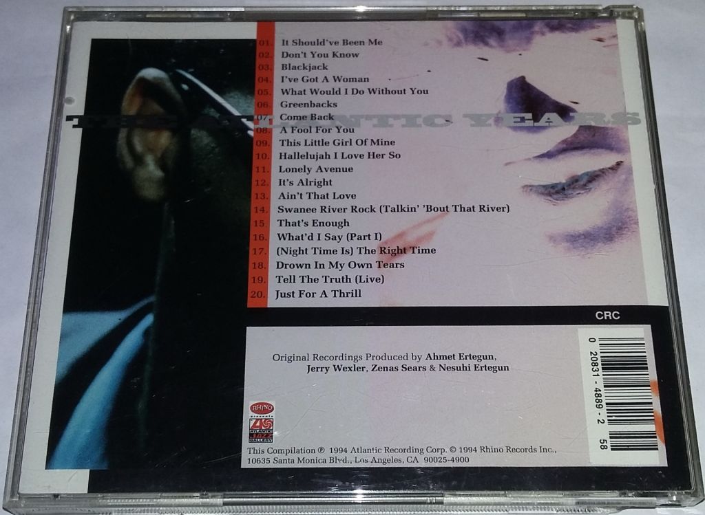RAY CHARLES The Best Of Ray Charles: The Atlantic Years CD  US - фото фото фото 2