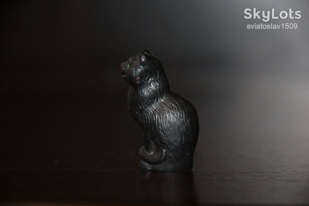 КОТ КОШКА животные-мини Bullyland Schleich ??? РЕЗИНА!! ФРГ - фото фото фото 1