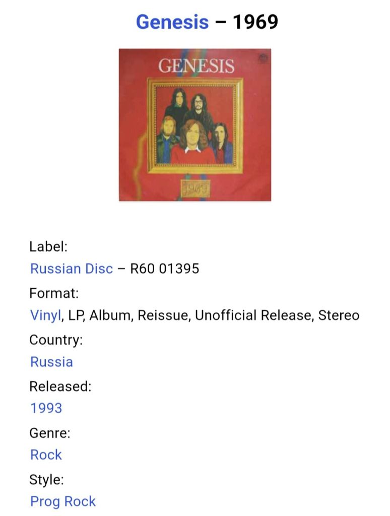 Genesis - From Genesis To Revelation - 1969.  (LP). 12. Vinyl. Пластинка. Rare. - фото фото фото 4