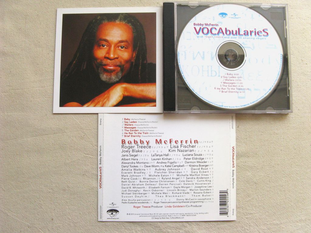 CD Джаз. Bobby McFerrin. Vocabularies. 2010. - фото фото фото 2