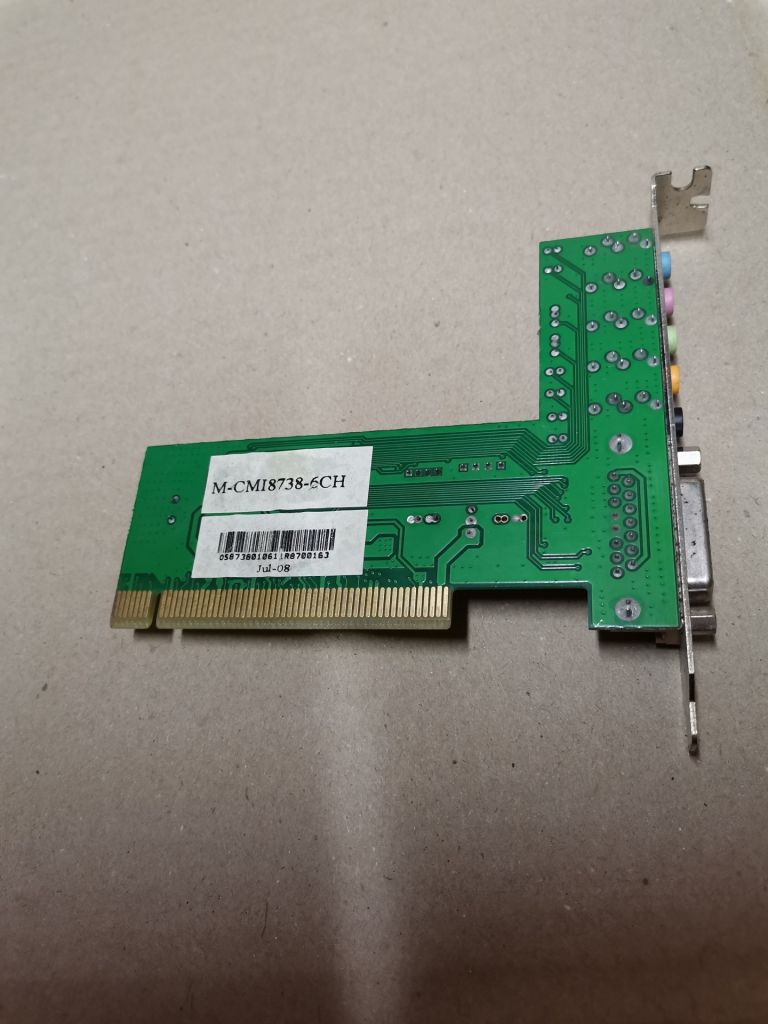 Звуковая карта PCI Express Manli C-Media M-CMI8738-6CH - фото фото фото 4