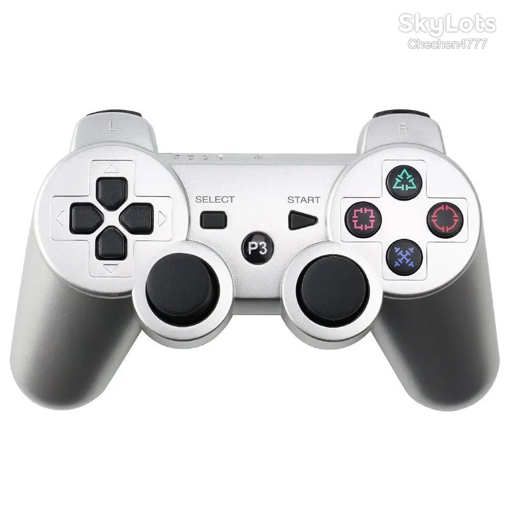 Бездротовий bluetooth джойстик PS3 SONY PlayStation 3 Срібло - фото фото фото 0