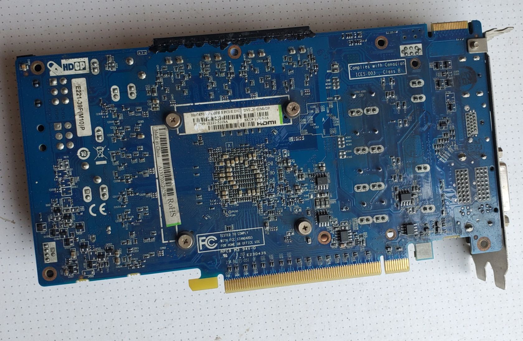Видеокарта HD7850 1GbD5 2 кулери - фото фото фото 6