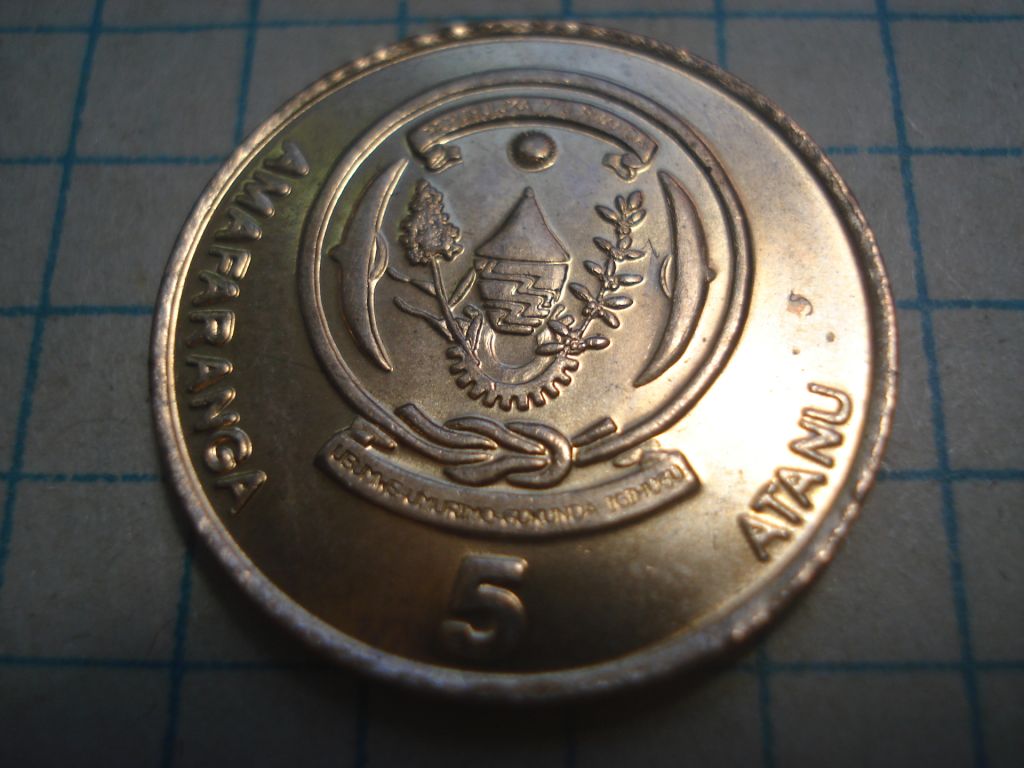 5фр 2003  Руанда - фото фото фото 1