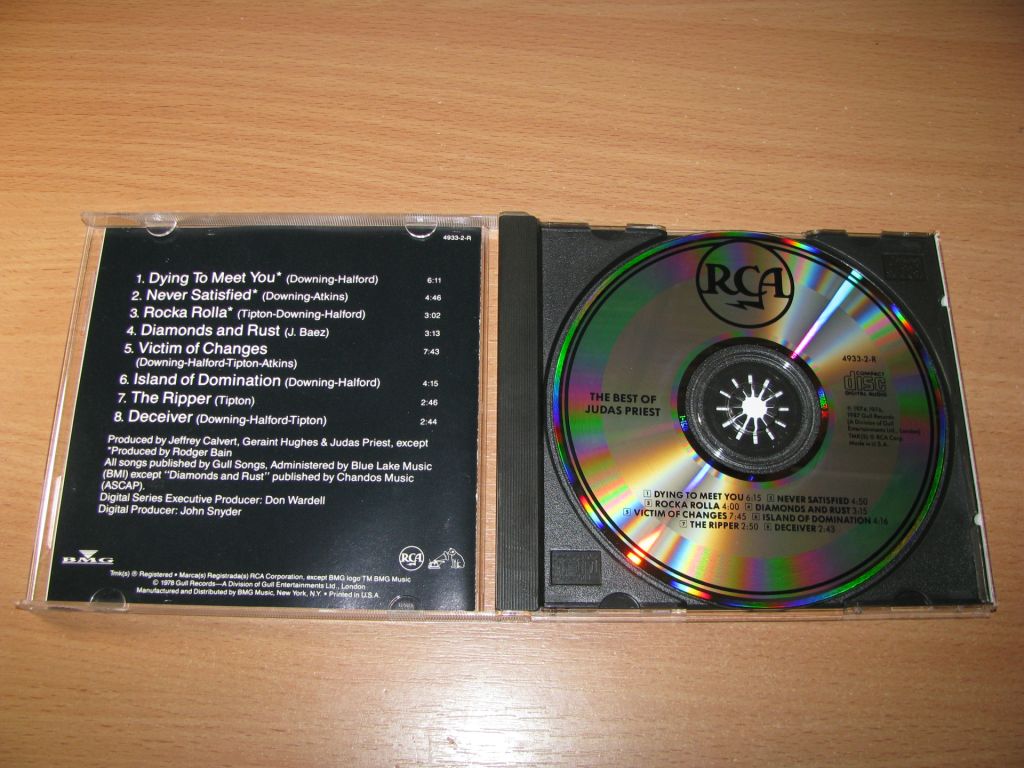JUDAS PRIEST - The Best Of Judas Priest  (1987 RCA 1st press,USA) - фото фото фото 1