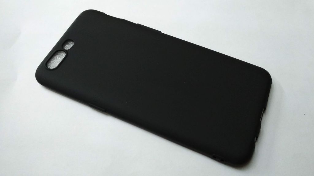 Силиконовый чехол Premium для OnePlus 5 black - фото фото фото 1