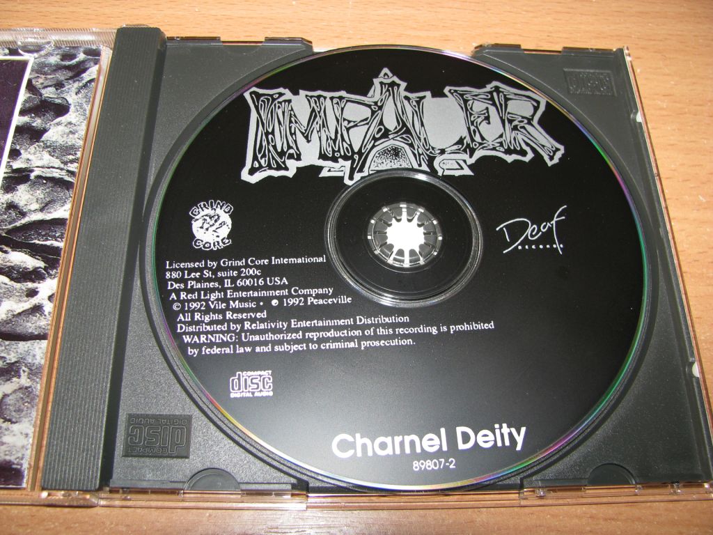 IMPALER - Charnel Deity  (1992 Grind Core 1st press,USA) - фото фото фото 2