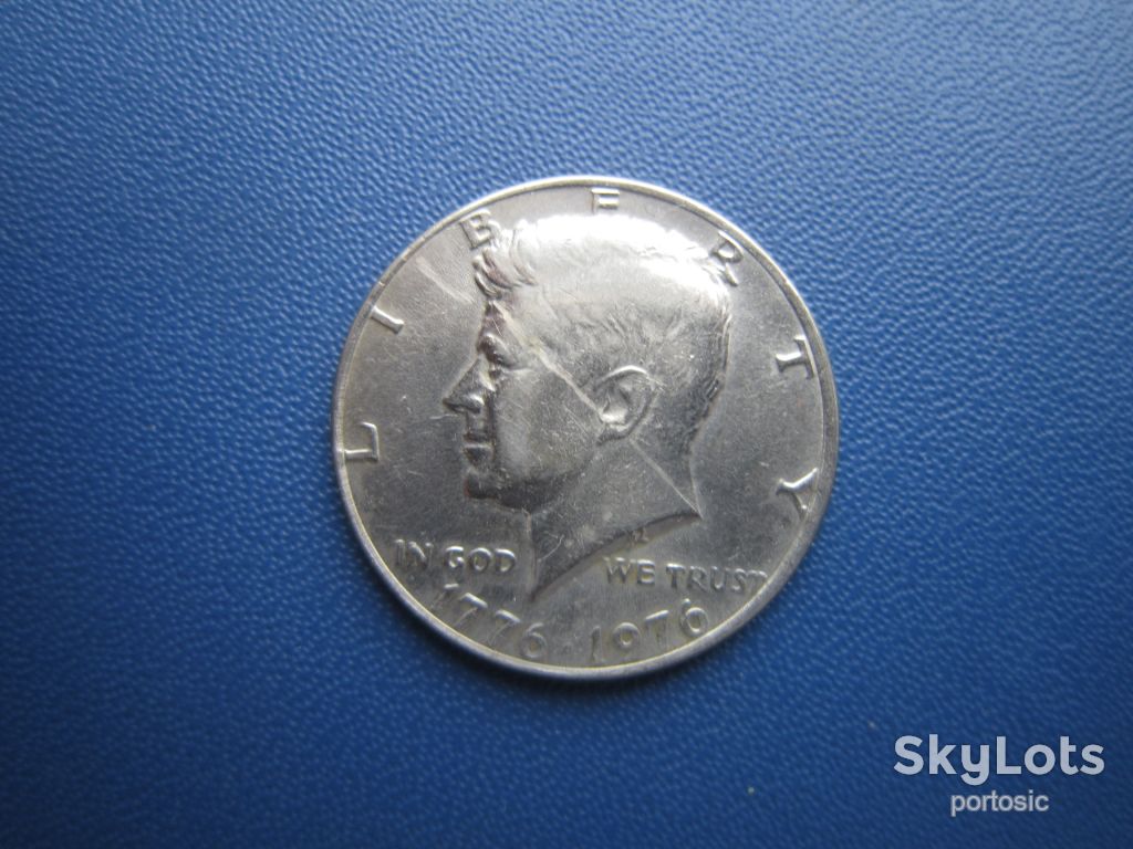 Монета 50 центів 1/2 долари США 1976 200 років Незалежності - фото фото фото 0