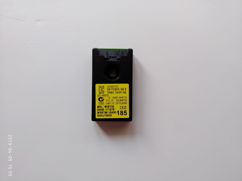 Bluetooth модуль WIBT20, BN96-17107B для телевизора Samsung UE46D6530WS - фото фото фото 1