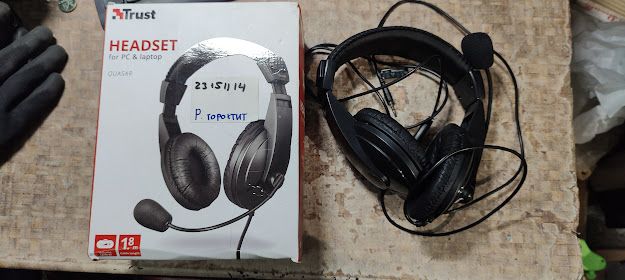 Наушники Trust Quasar Headset 21661 № 23151114 - фото фото фото 0