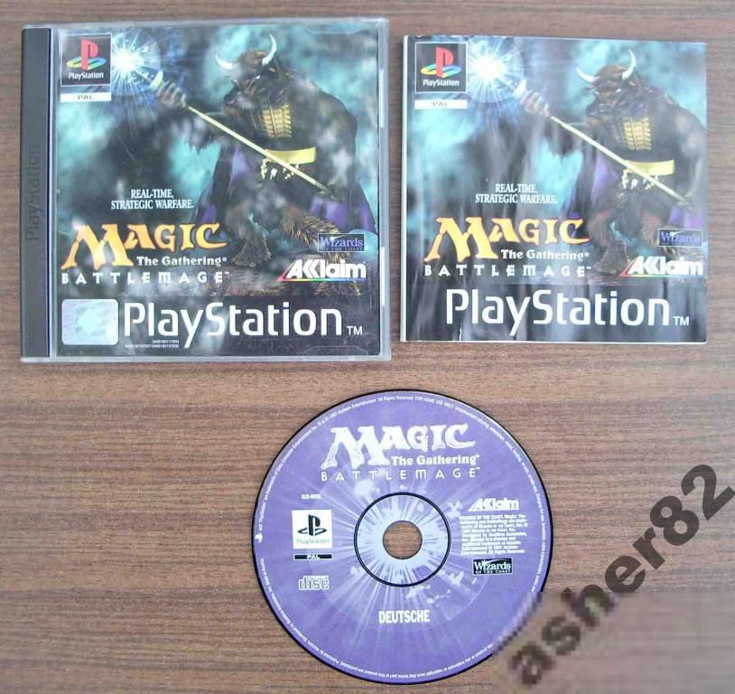 Игра на PS1 "Magic: The Gathering Battlemage"       (PAL) - фото фото фото 0
