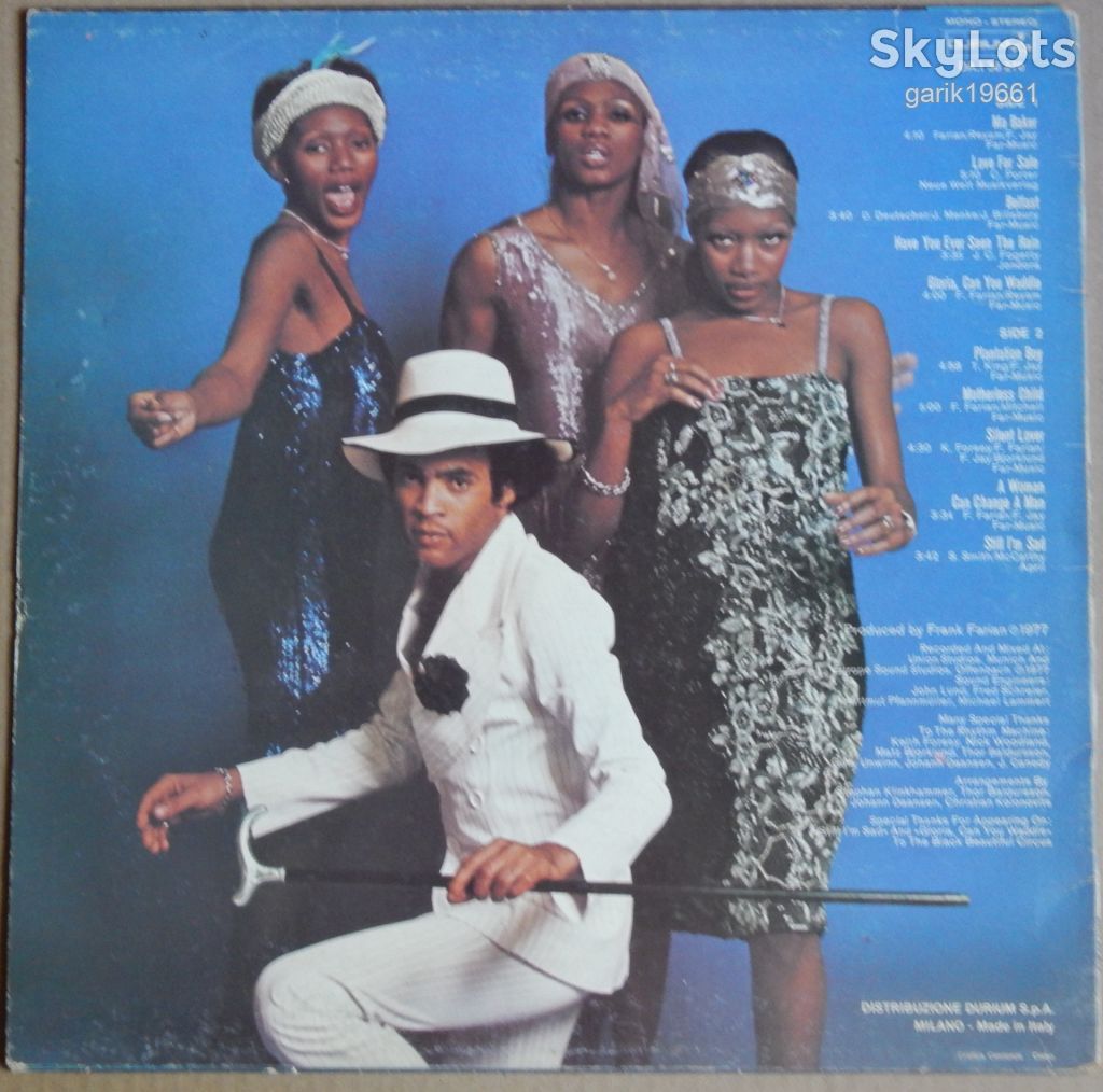 Boney M. – Love For Sale  (Durium – D. AI 30-270, Italy) VG+/NM- - фото фото фото 1