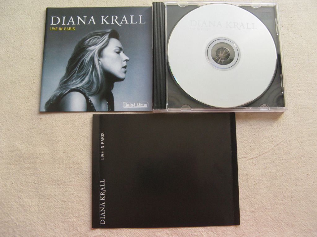 CD Джаз. Diana Krall. Live In Paris. 2002. - фото фото фото 1