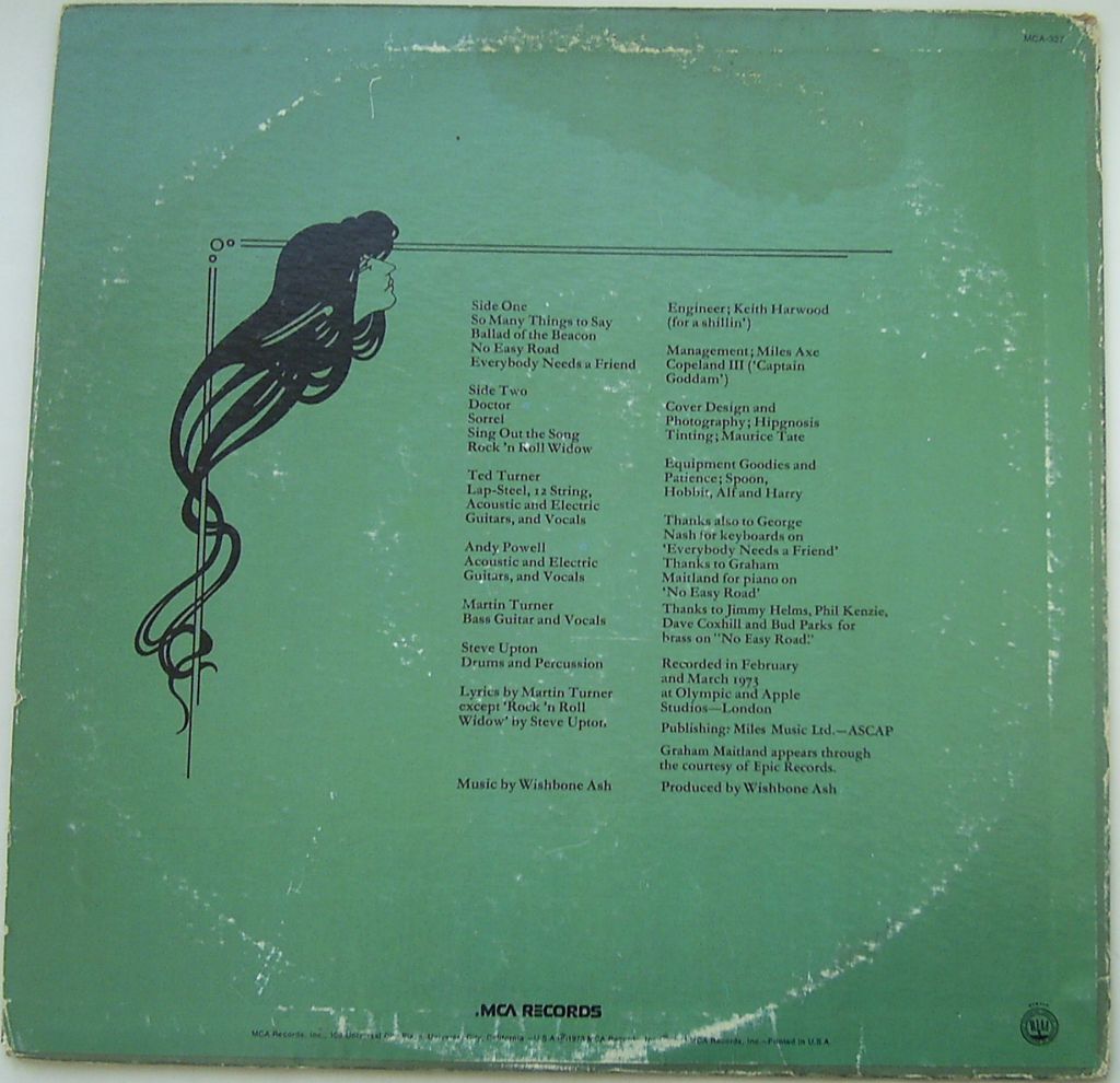 WISHBONE ASH Wishbone Four LP VG/VG+ - фото фото фото 1