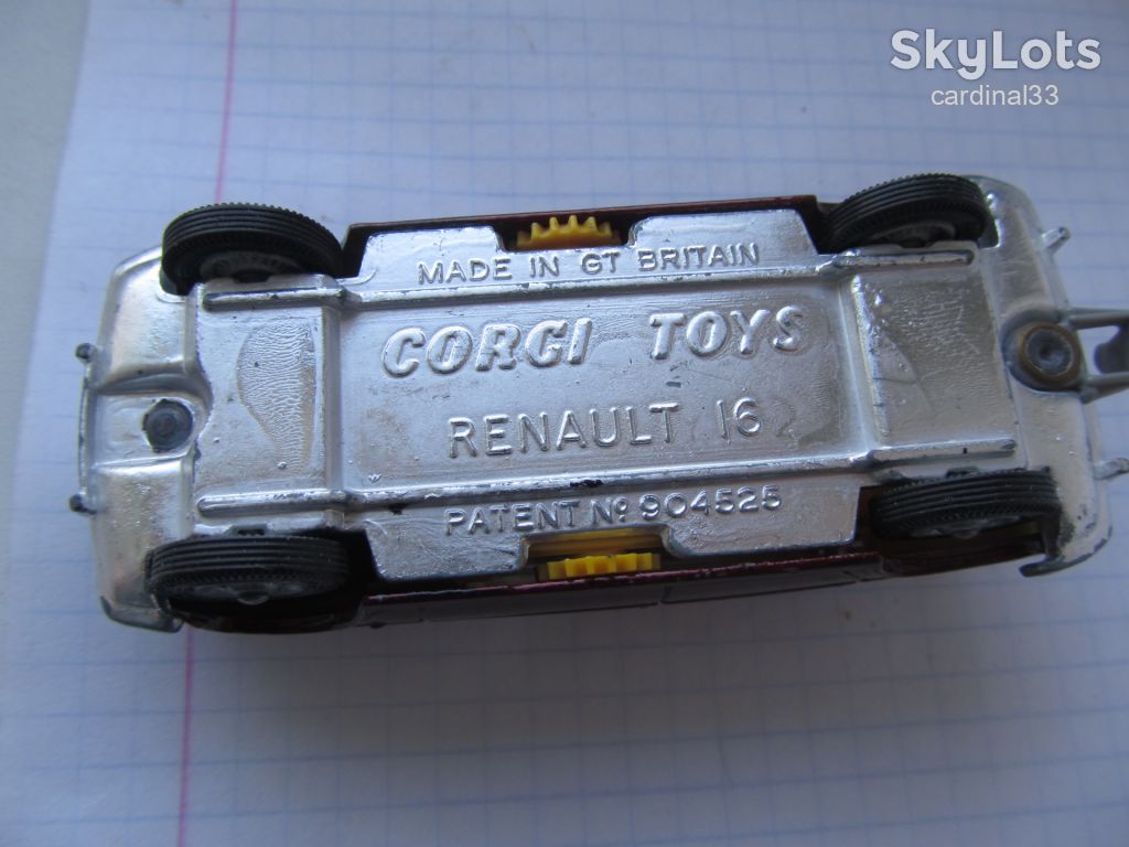 Corgi Toys. Renault 16 - фото фото фото 3