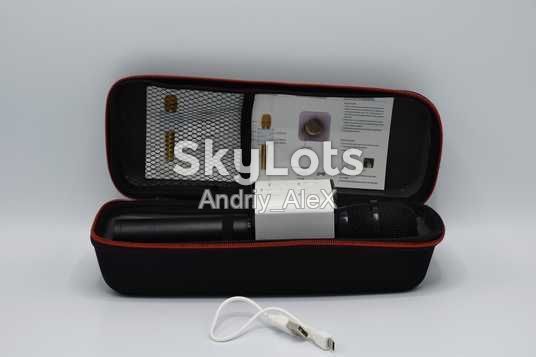 Bluetooth-мікрофон-караоке Wireless Microphone &amp; HiFi Speaker  (микрофон с чехлом) - фото фото фото 8