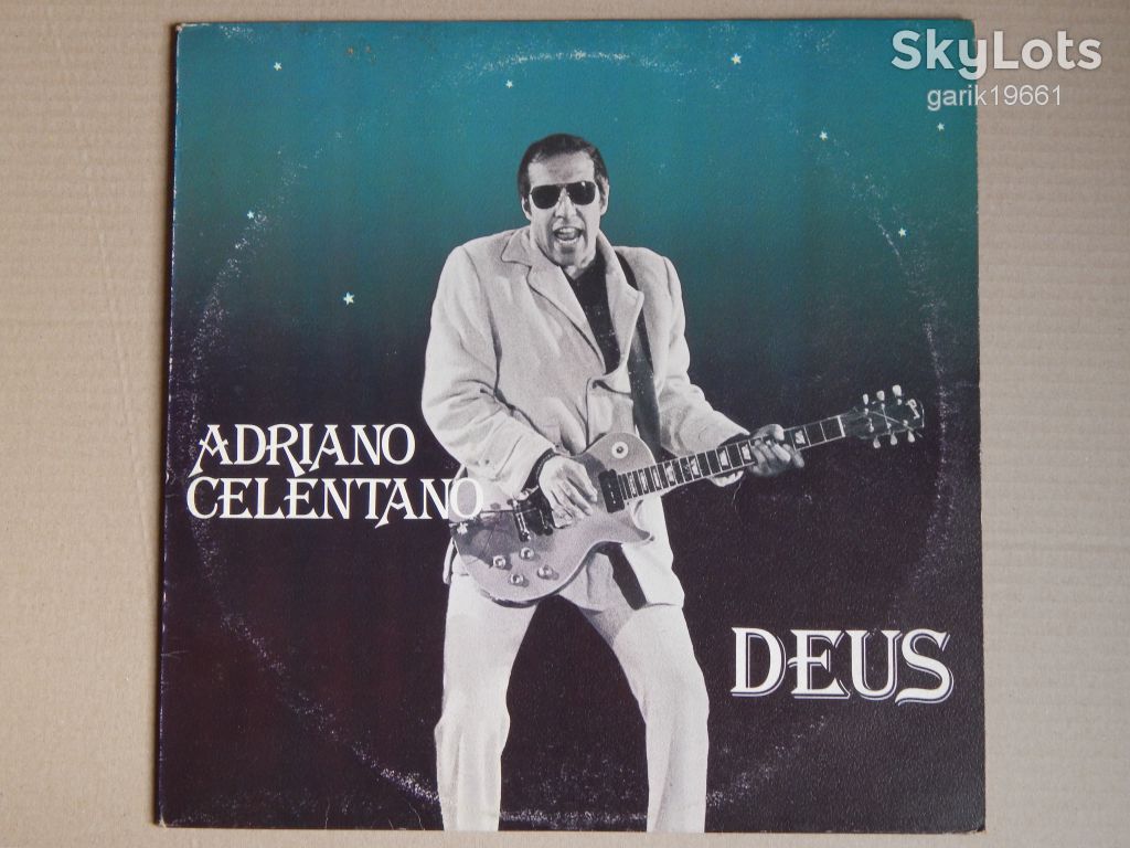 Adriano Celentano ‎– Deus  (Clan Celentano ‎– CLN 20257, I taly) insert EX+/EX+ - фото фото фото 0