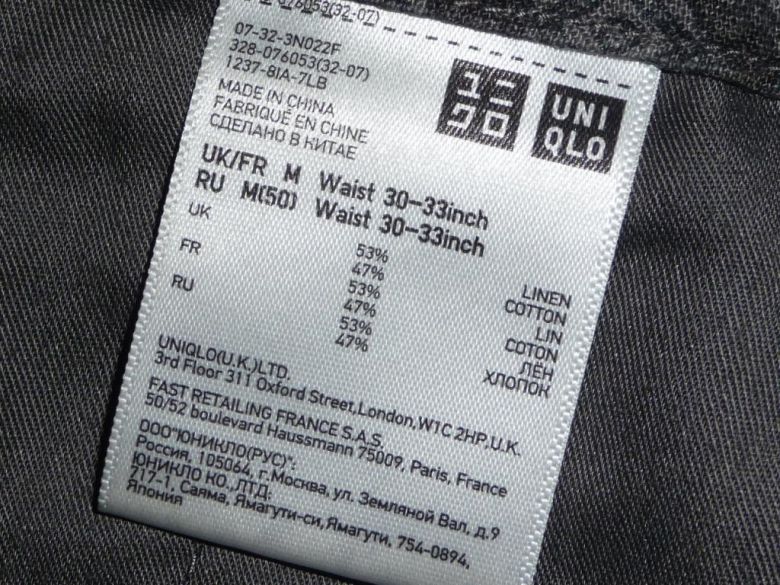 ШОРТЫ UNIQLO.р-L пояс-88см.ОРИГИНАЛ - ЛЁНХЛОПОК. Состояние-Новых! - фото фото фото 2