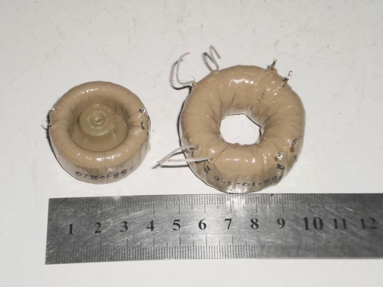 Трансформатор и дроссель от блока питания БП8018 - фото фото фото 1