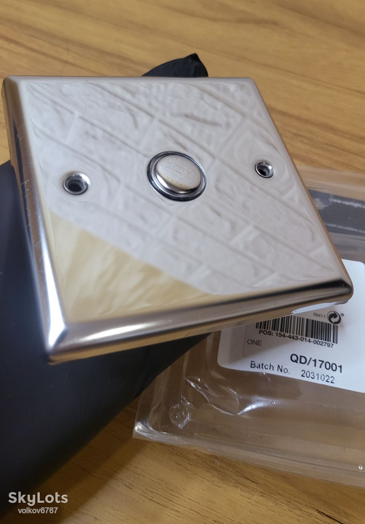 Сенсорний світлорегулятор Varilight 1 Gang 300W / 100W LED Touch Dimmer - фото фото фото 0