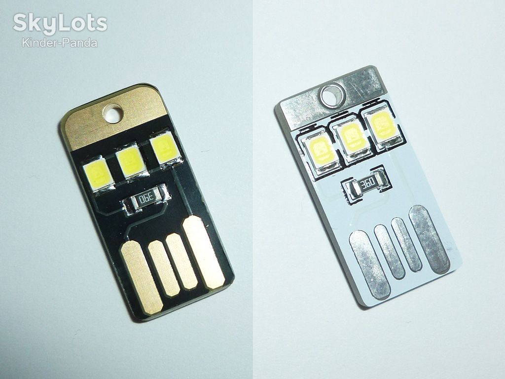 USB фонарик светодиодный 3 LED    (ліхтарик, лампа, фонарь, от повербанка светодиод, світлодіод, powerbank) - фото фото фото 0