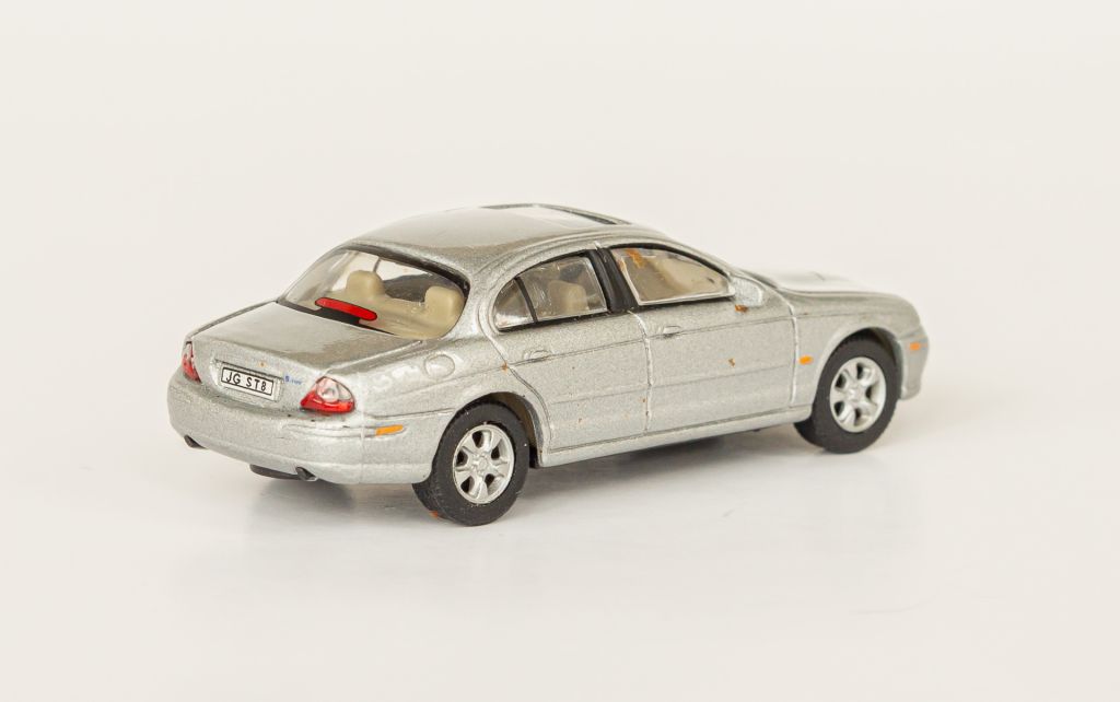 1:72 Jaguar S-Type 1999-2002 silver, Hongweell - фото фото фото 2