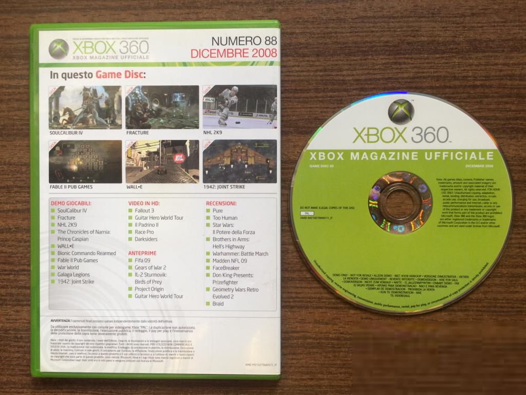 Xbox 360 Magazin Number 88 December 2008 Demo Disc       (PAL) - фото фото фото 1