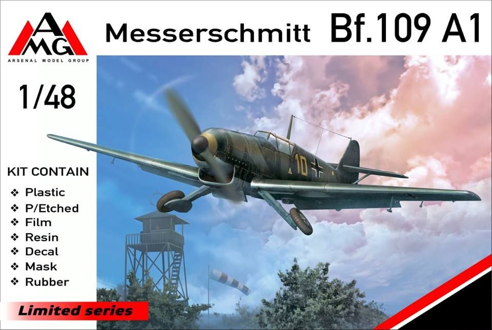 AMG 48711 Messerschmitt Bf.109A-1   (Luftwaffe service), 1/48 - фото фото фото 0