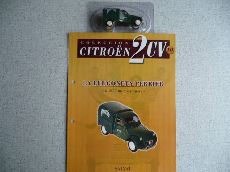 Citroen 2CV AZU La Furgoneta Perrier 1:43 Norev - фото фото фото 6