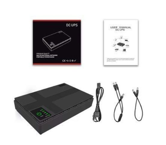 Джерело безперебійного живлення Mini UPS DC1018, 18Вт, 14000 мА·год, вихід 5V/9V/12V - фото фото фото 3