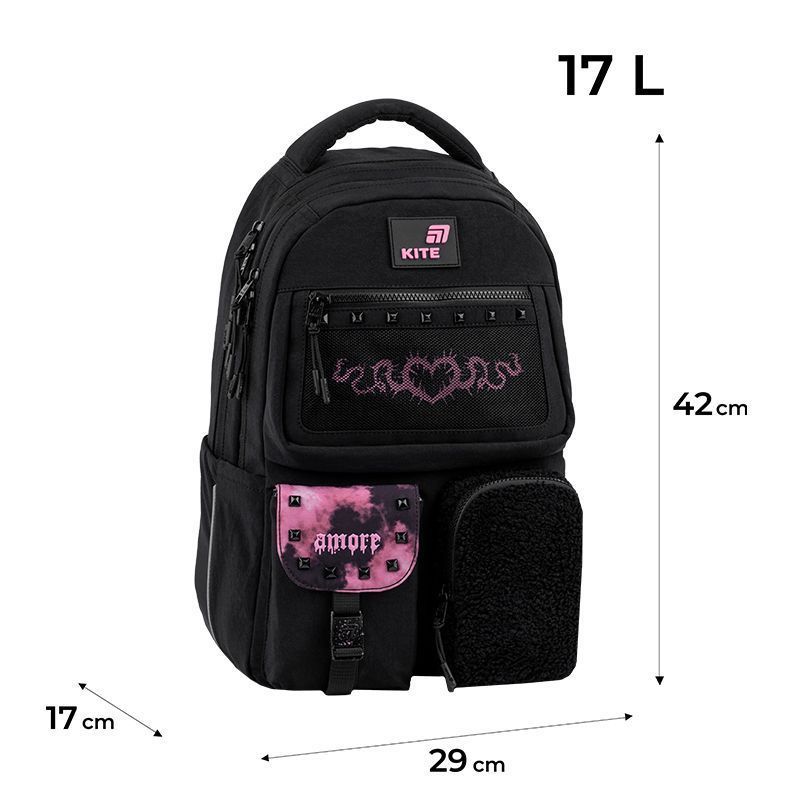 Рюкзак Kite Education teens Drama Queen K26-2587M-2   (безкоштовна доставка) - фото фото фото 2