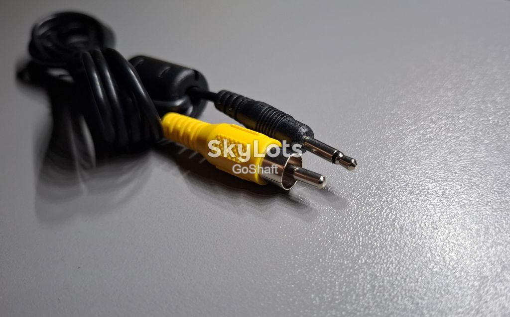 Аудіо-кабель Mini Jack 3.5 мм моно на 1 RCA 0.7 м - фото фото фото 1
