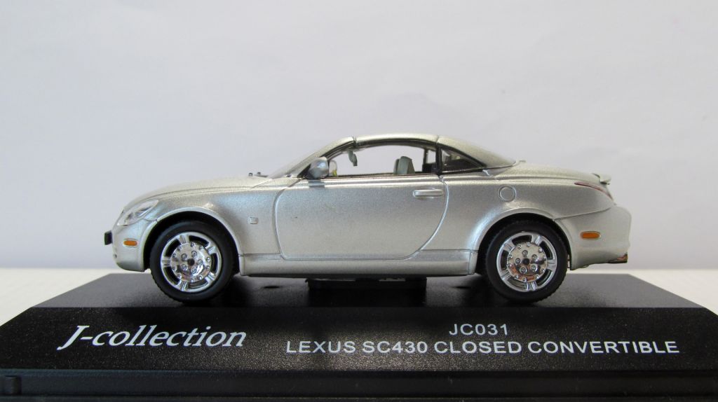 Lexus SC350 Closed Convertible, J-Collection. 1:43 коробка и бокс . Лексус SC350 - фото фото фото 2
