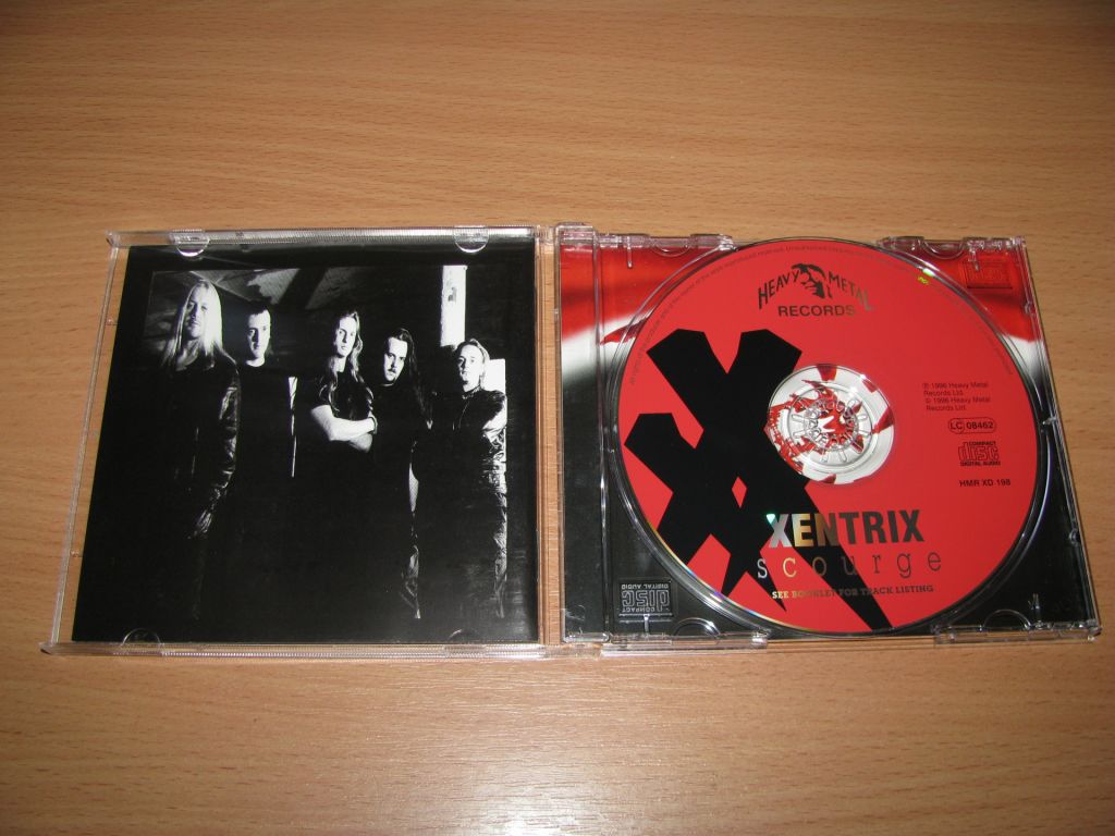 XENTRIX - Scourge  (1996 Heavy Metal,1st press,UK) - фото фото фото 1