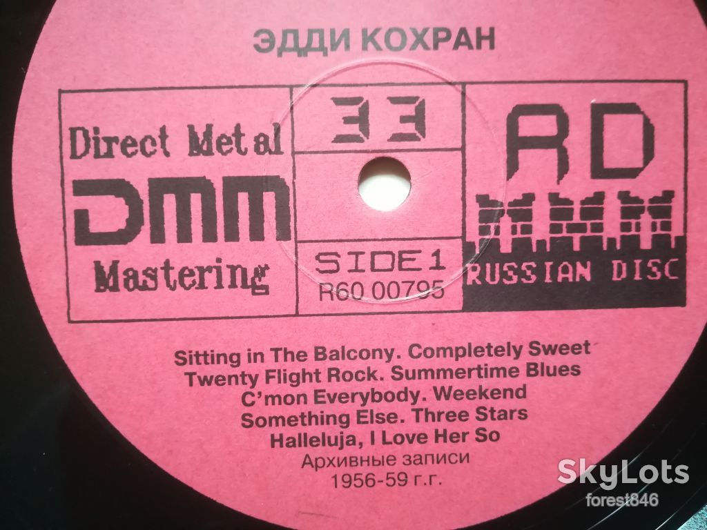 Eddie Cochran-The very best   (1)-NM-Россия - фото фото фото 3