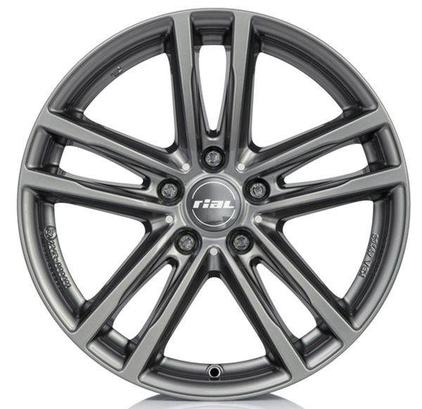 Автомобільні диски RIAL X10 j7,5x17 PCD 5x112 ET30 DIA66,5 metal-grey - фото фото фото 0